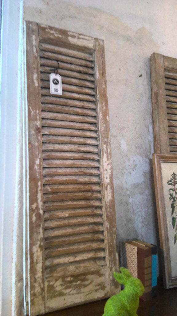 Pair of Narrow Shutters