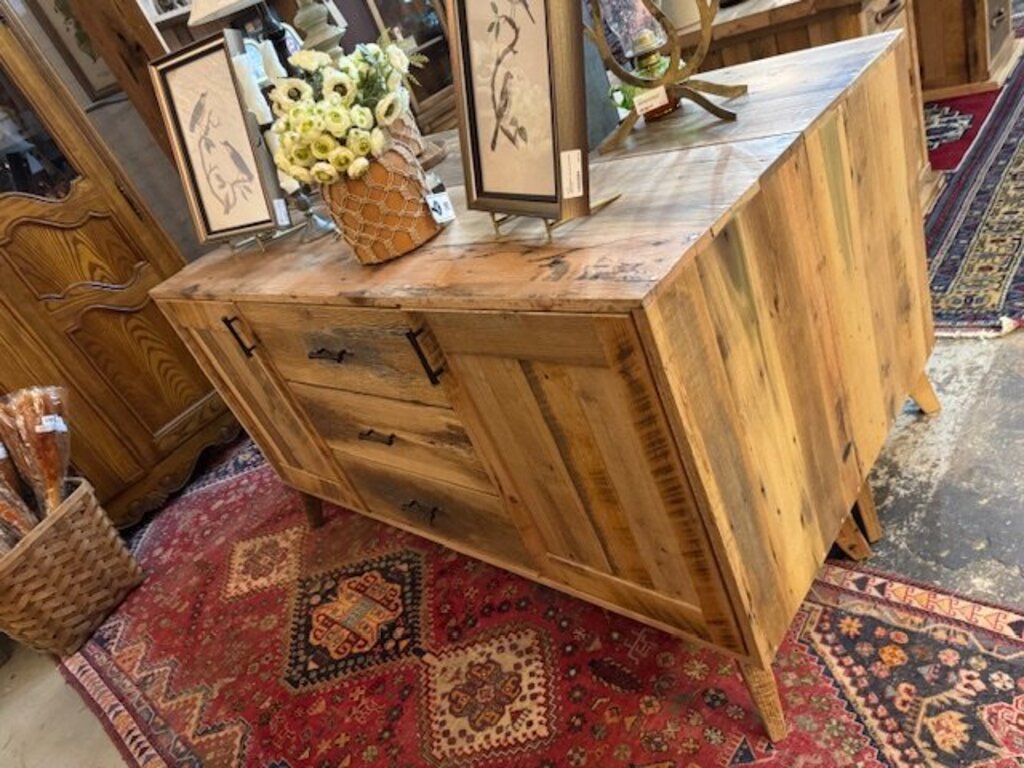Amish Reclaimed Barn Wood Console