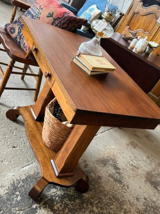 Antique Mission Library Desk