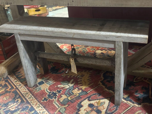 Single Tree Handmade Bench