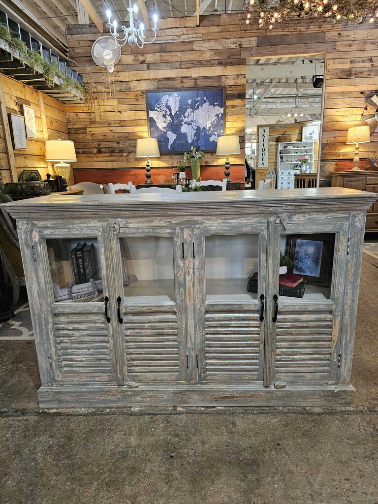 Green Glass Console