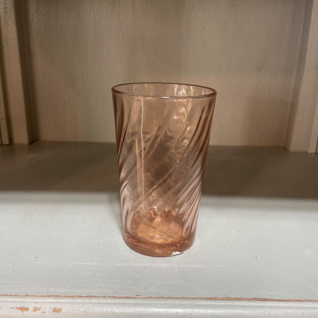 Peach Colored Glass