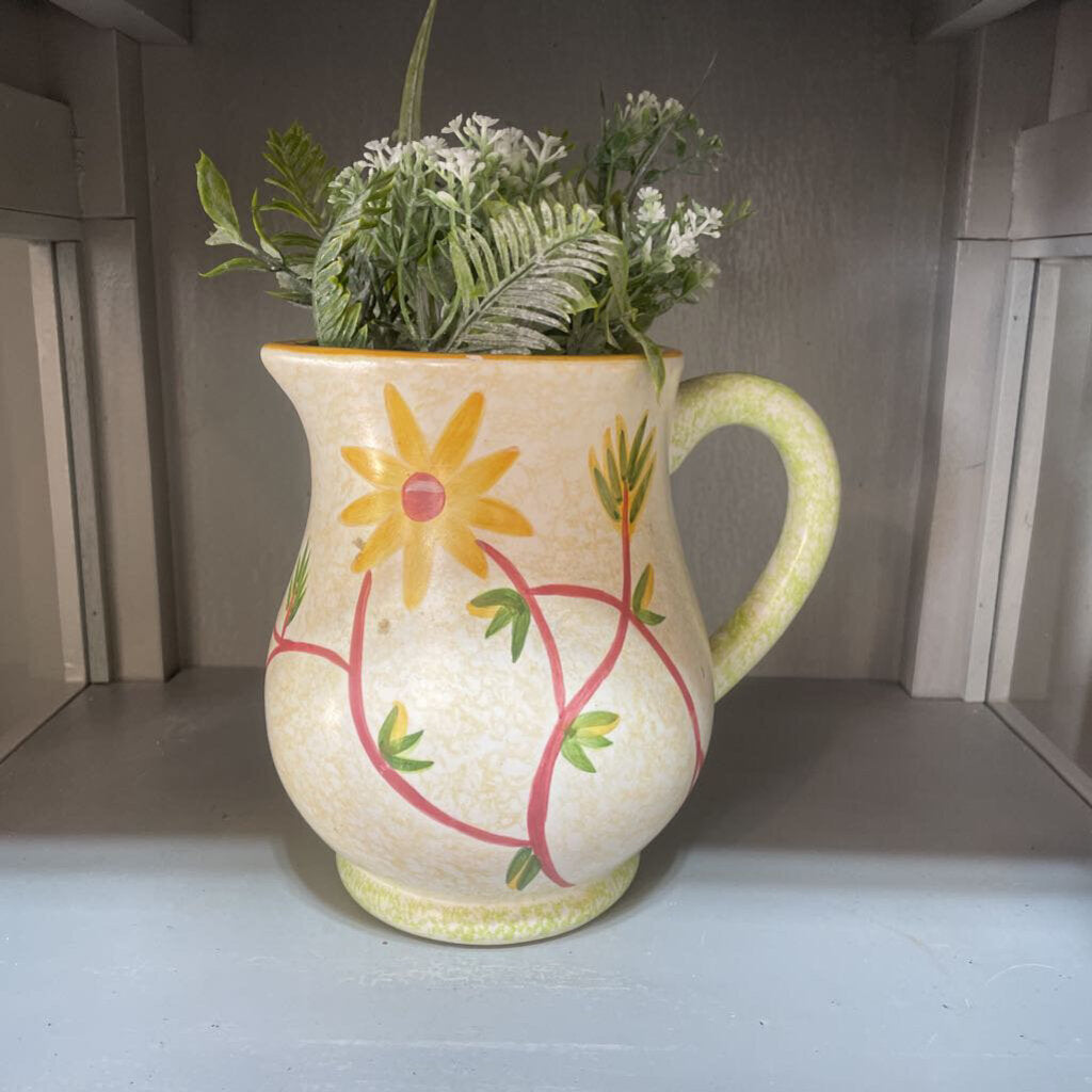 Sunflower Pitcher