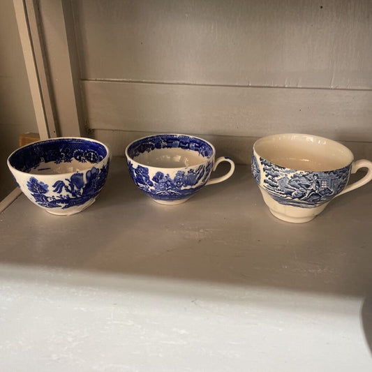 Blue and White Teacup