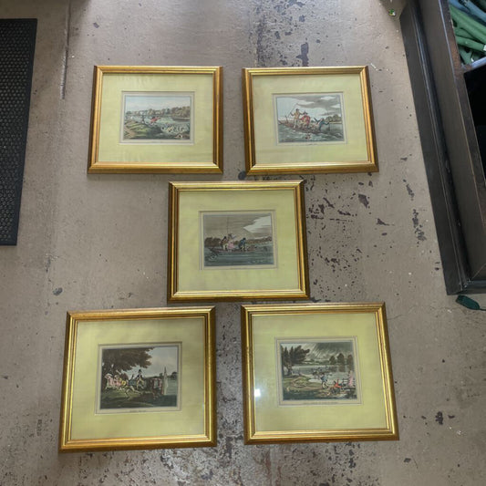 Black/Gold Poppy Picture