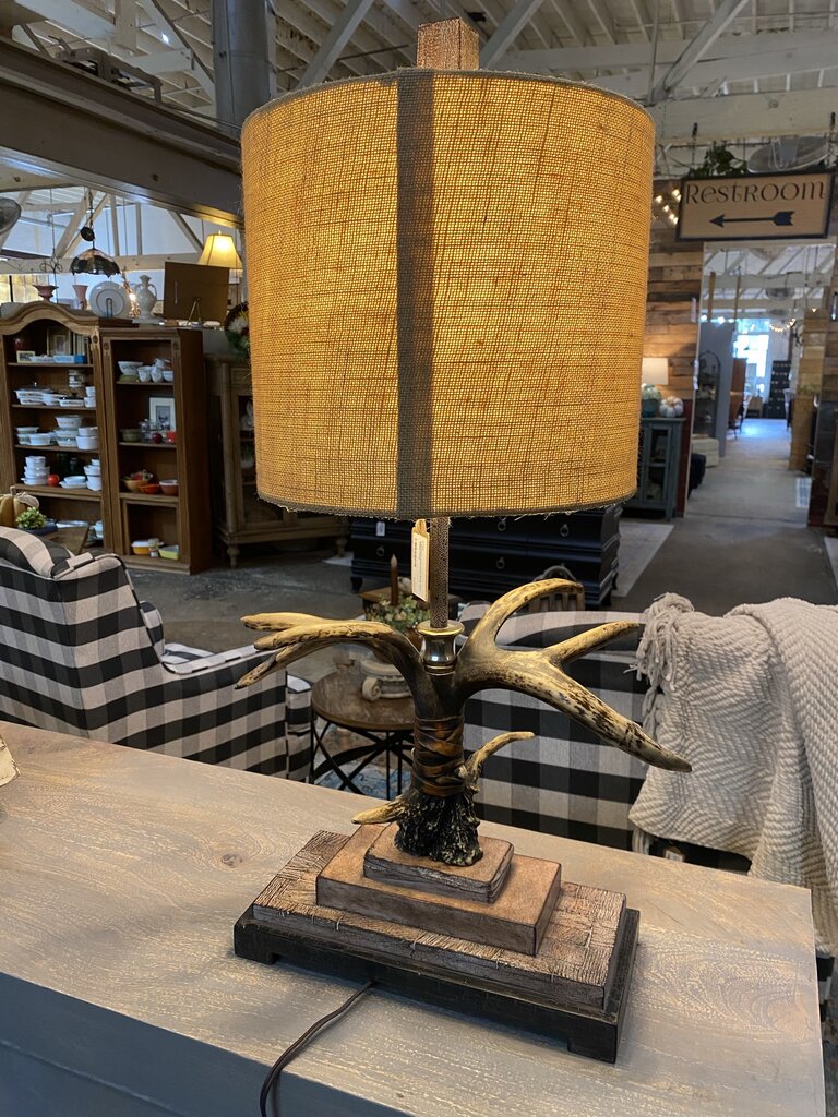 Uttermost Stag Horn Table Lamp