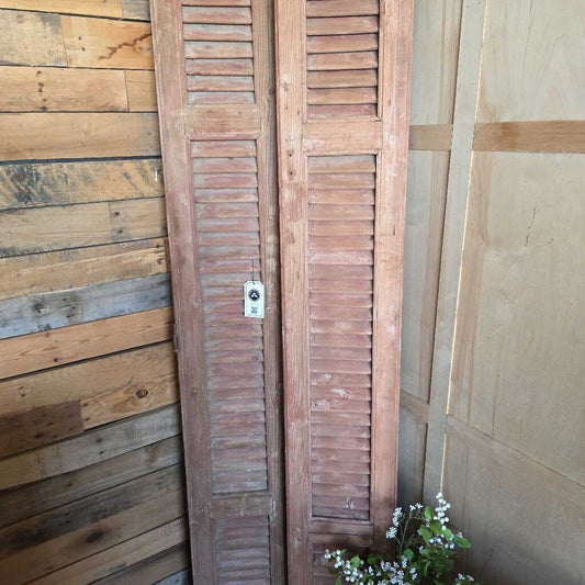 Pair Of Vintage Shutters