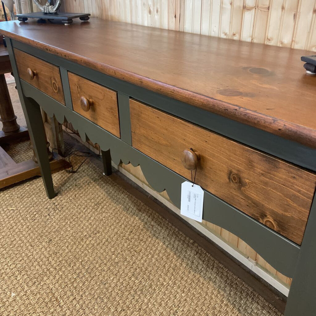 Lane 3 Drawer Sofa Table/Console