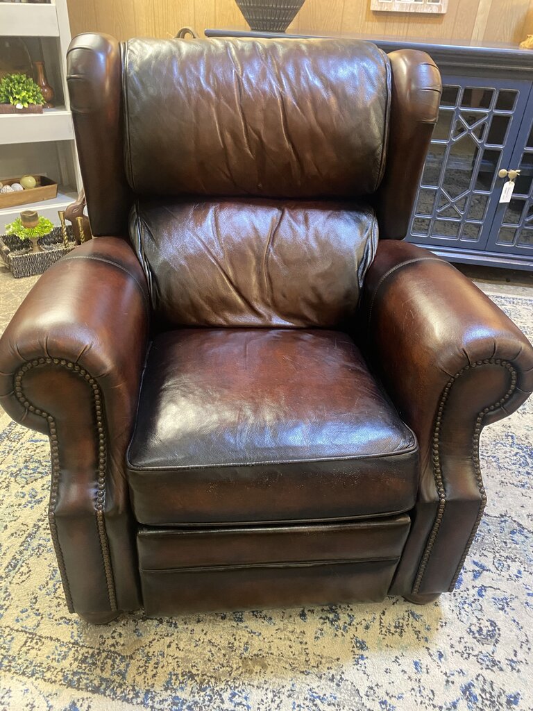 Bernhardt Pair of Leather Recliners