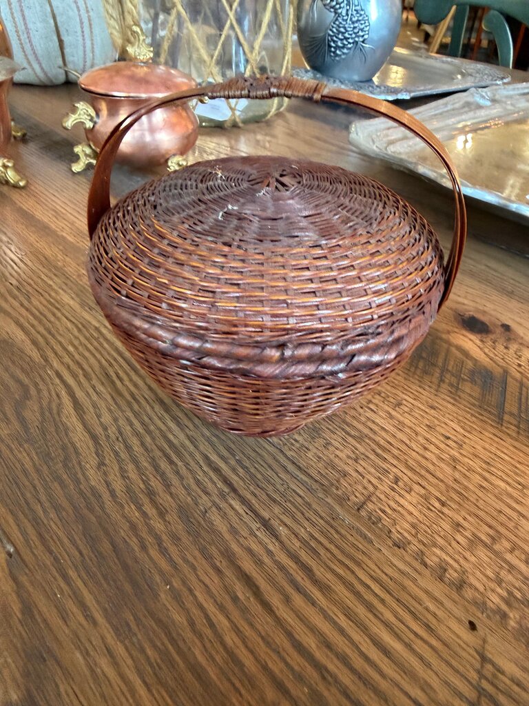 Woven Bamboo Storage Basket