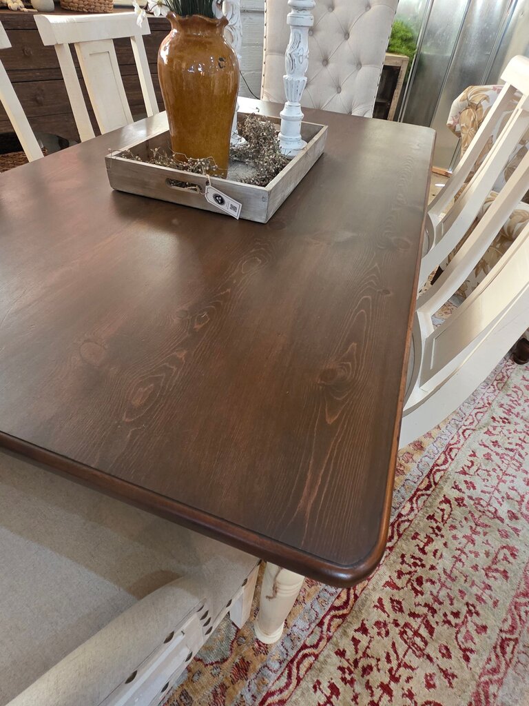 Rustic Wooden Dining Table