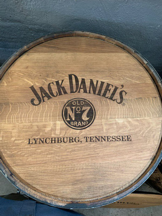 Jack Daniels No 7 Bug Logo Whiskey Barrel
