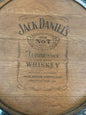 Jack Daniels No7 Label Whiskey Barrel