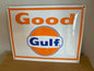 Good Gulf Enamal Sign