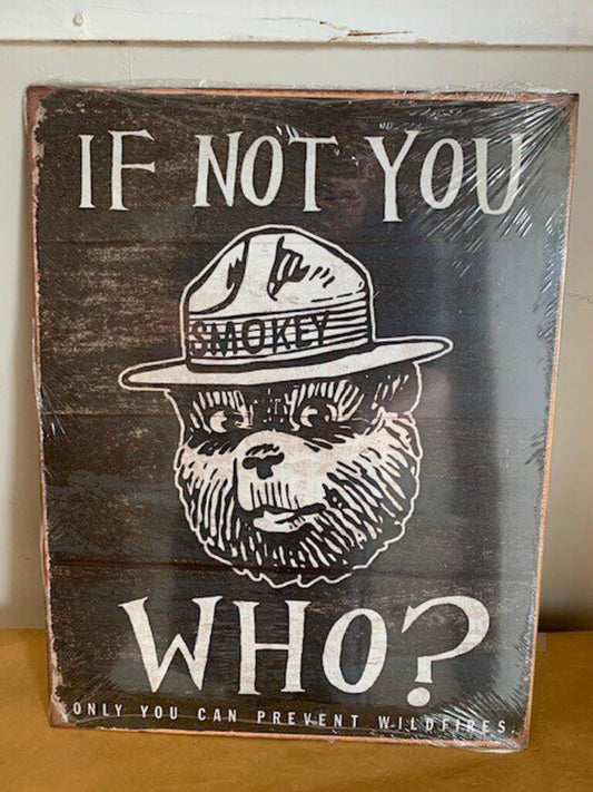 Smokey Bear Sign