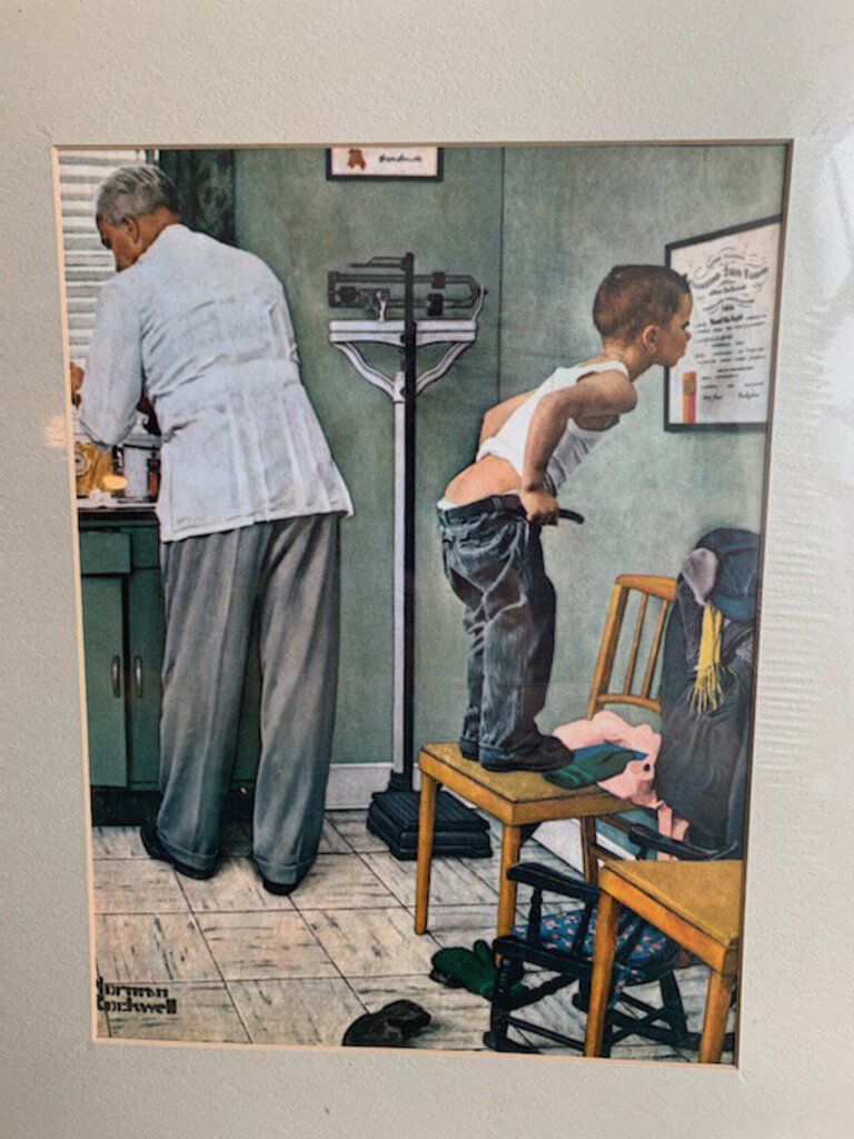 Doctors Office Boy Print