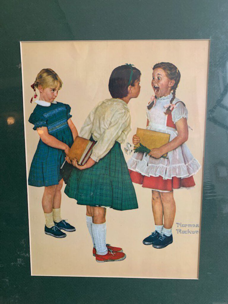 School Girls Print By NW