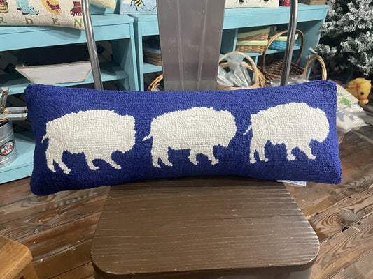 Buffalo Trio Pillow