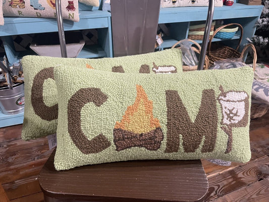 Camp Marshmallow Pillow