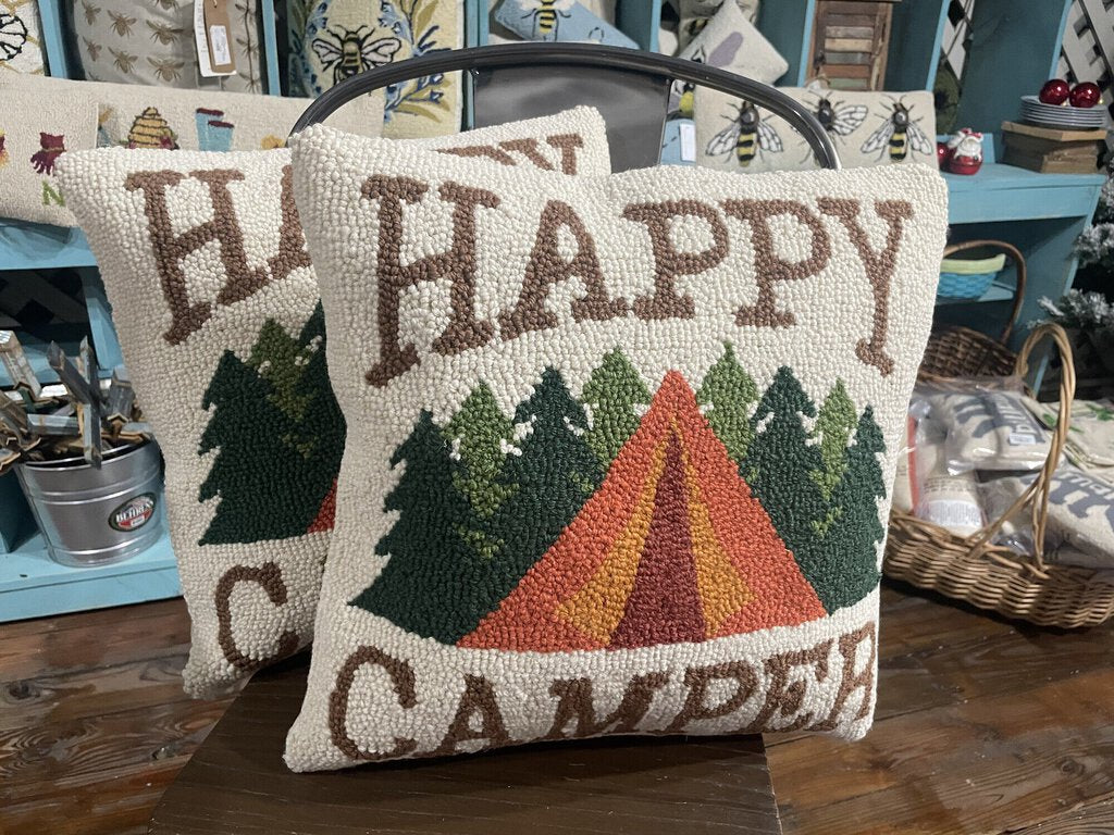 Happy Camper Pillow