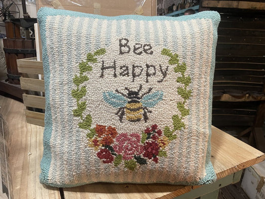 Secret Garden bee pillow