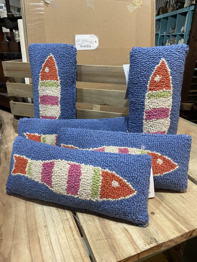 Picketfish pillow