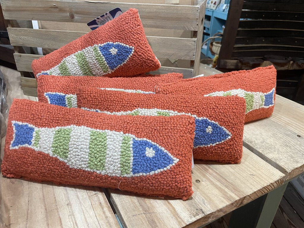Picketfish pillow