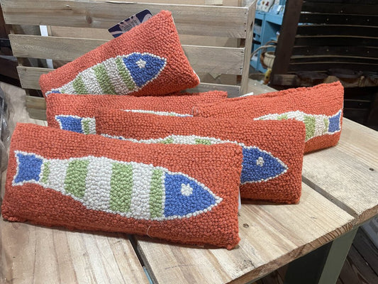 Picketfish pillow
