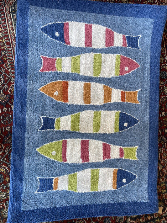 Picket Fish Rug