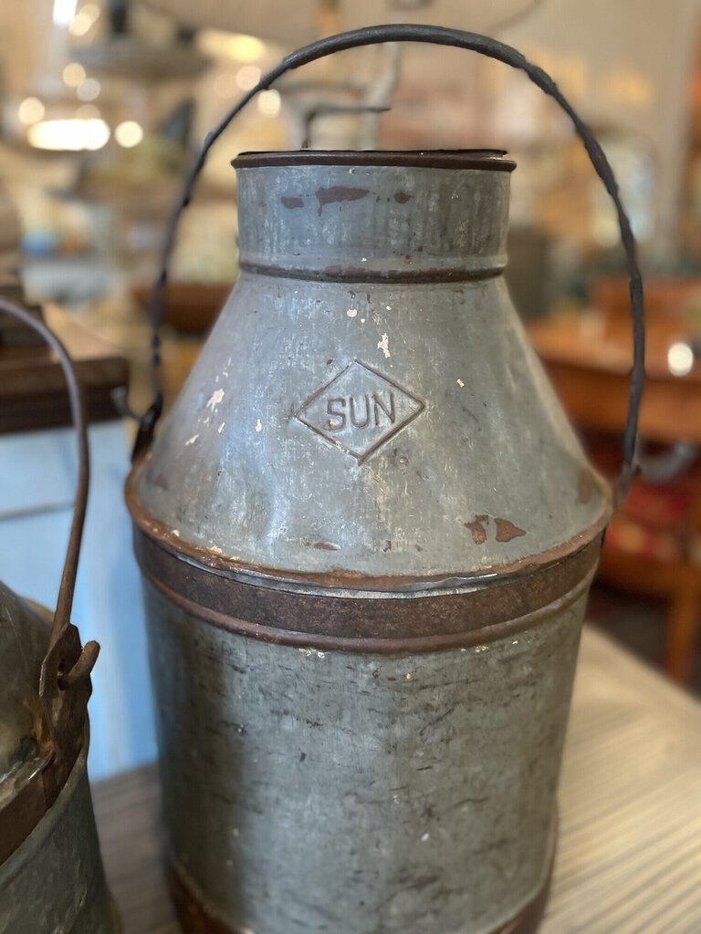 Old milk can