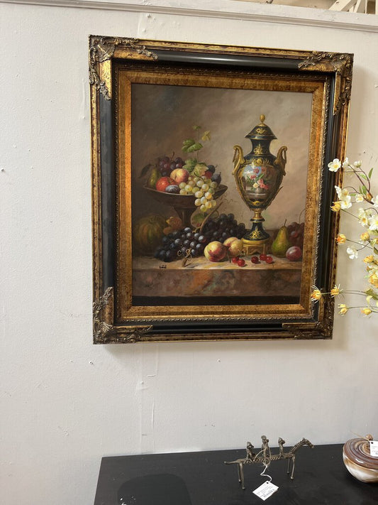 Venetian style fruit; painting