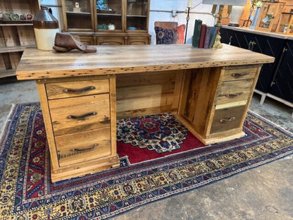 Amish Reclaimed Barn Wood Desk