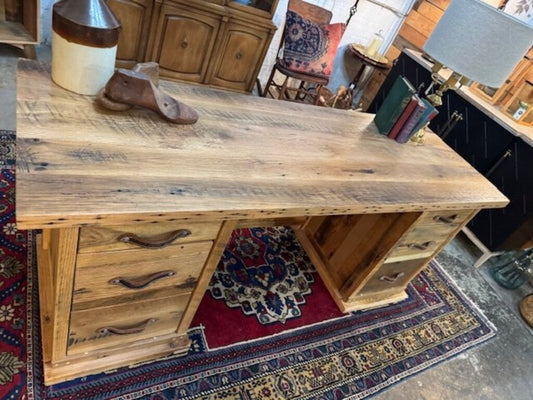 Amish Reclaimed Barn Wood Desk