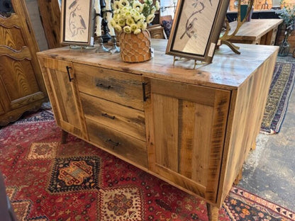 Amish Reclaimed Barn Wood Console
