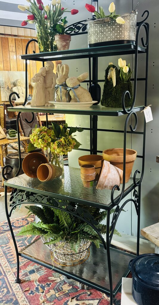 Wrought Iron Baker's Rack
