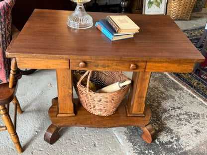 Antique Mission Library Desk