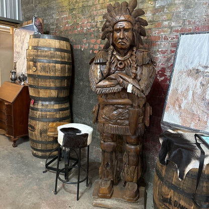 Teak Indian Chief