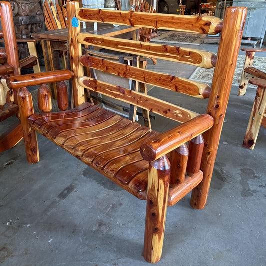 Amish Cedar Bench