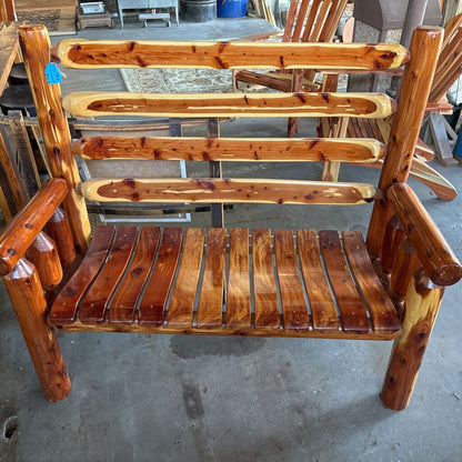 Amish Cedar Bench