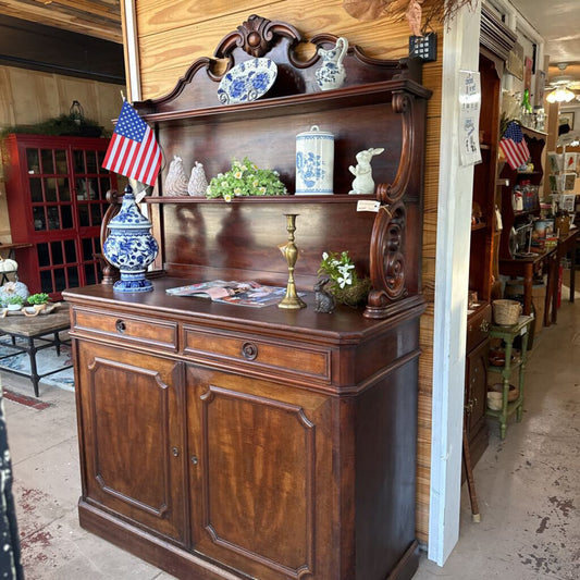 Antique Walnut Buffet