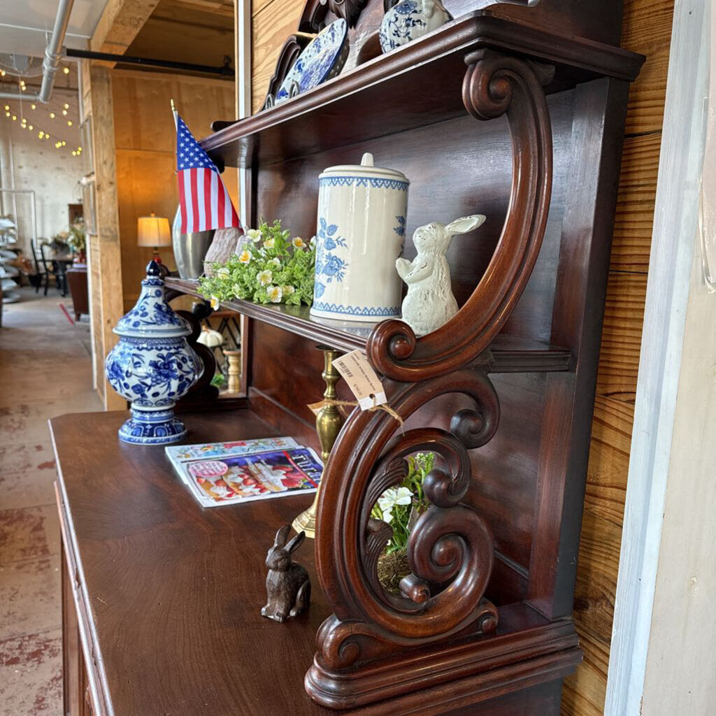 Antique Walnut Buffet