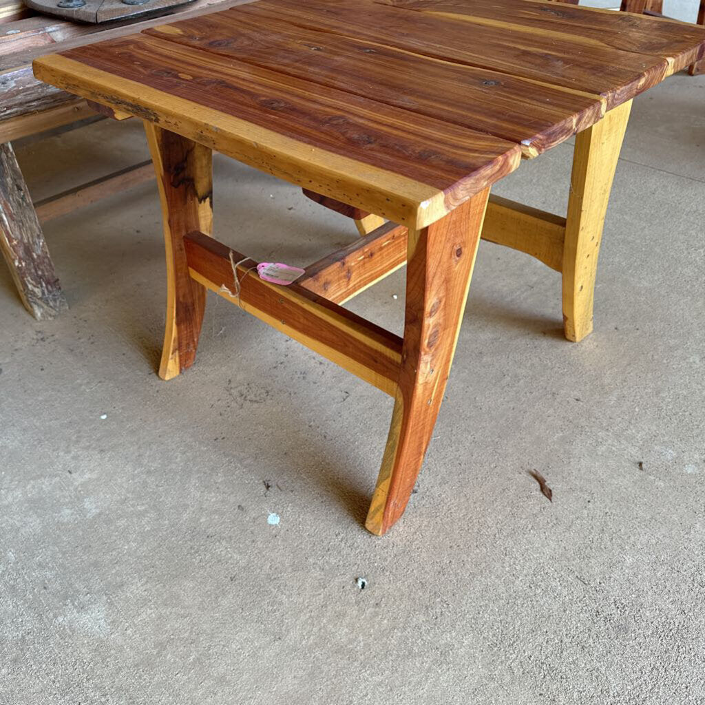 Amish Cedar End Table