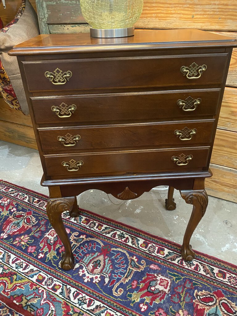 4-Drawer Silverware Chest