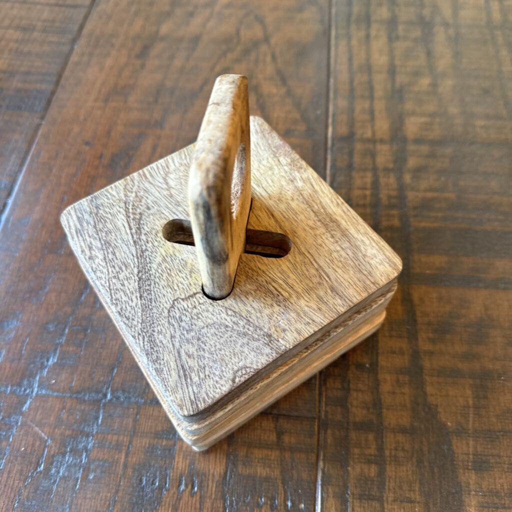wooden coasters