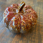 Short Ceramic Pumpkin