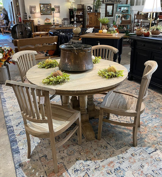 Rustic Table & 4 Chairs