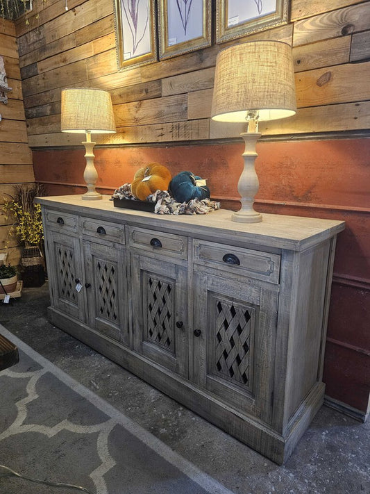 Light Wood Console (Blonde)