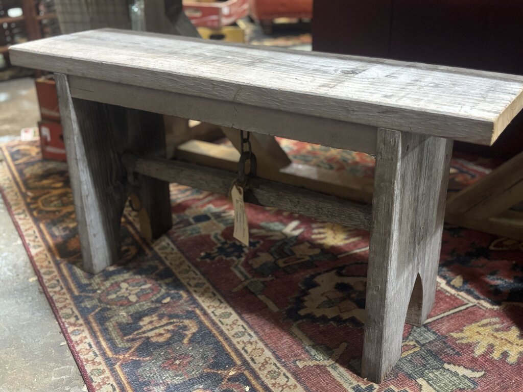 Single Tree Handmade Bench