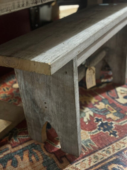 Single Tree Handmade Bench