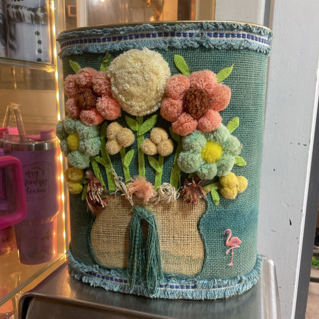 Cutest Floral Bin